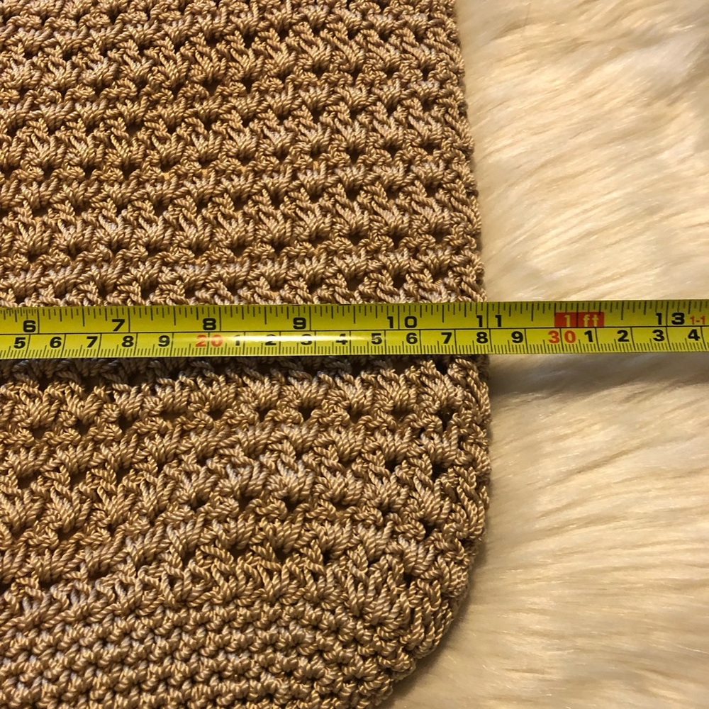 The Sak cream beige crochet crossbody handbag - Picture 10 of 14